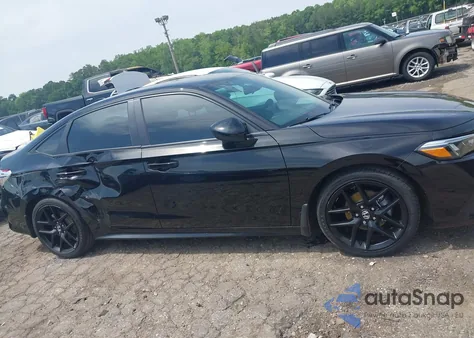 2024 Honda Civic Sport из США, поврежденный, VIN 2HGFE2F54RH521906